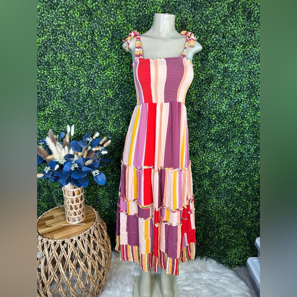 Anthropologie DOLAN Collection Elisha Tiered Maxi Dress NWOT